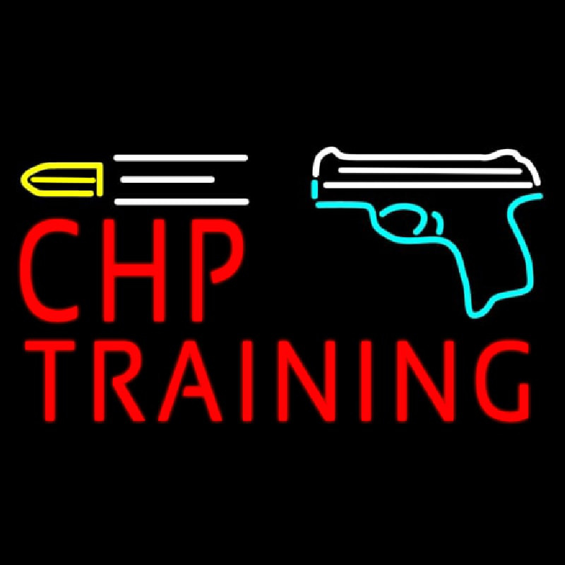 Chp Training Neon Skilt