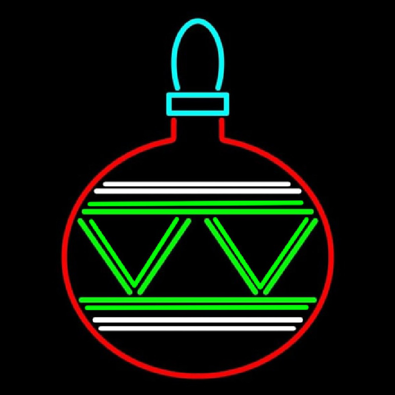 Christmas Bulb Neon Skilt