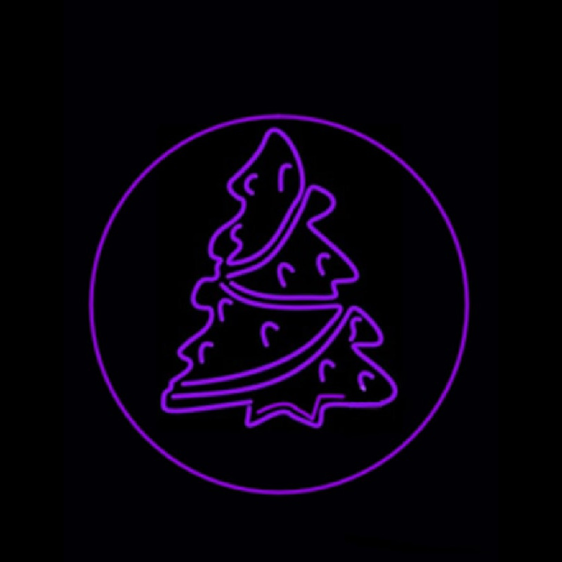 Christmas Tree Neon Skilt