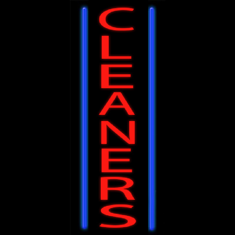 Cleaners Neon Skilt