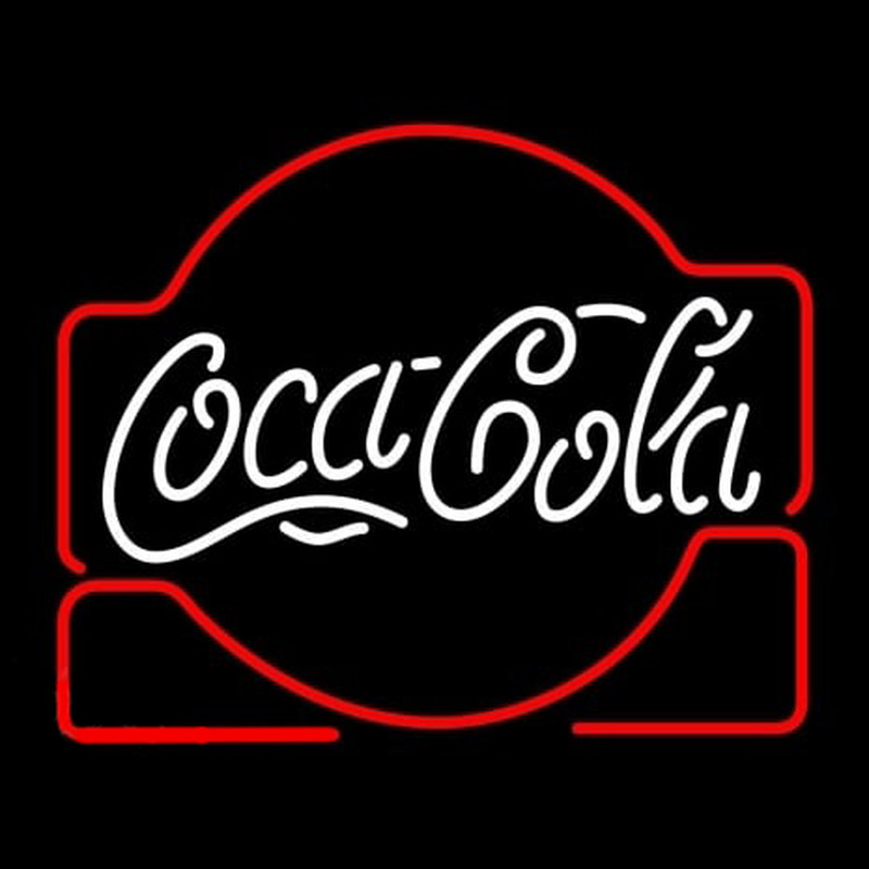 Coca Cola Coke BarLight Neon Skilt