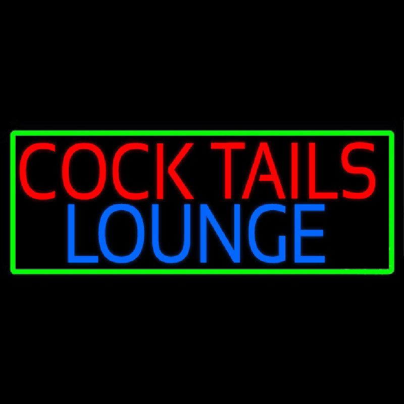 Cocktail Lounge Neon Skilt