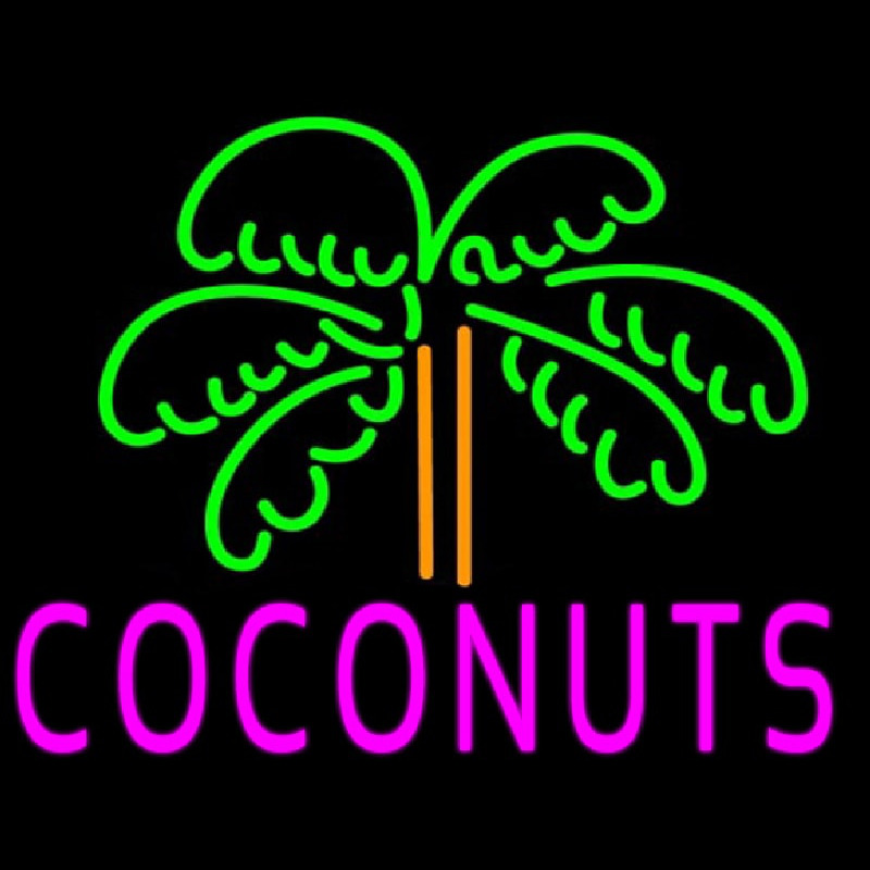 Coconuts Neon Skilt