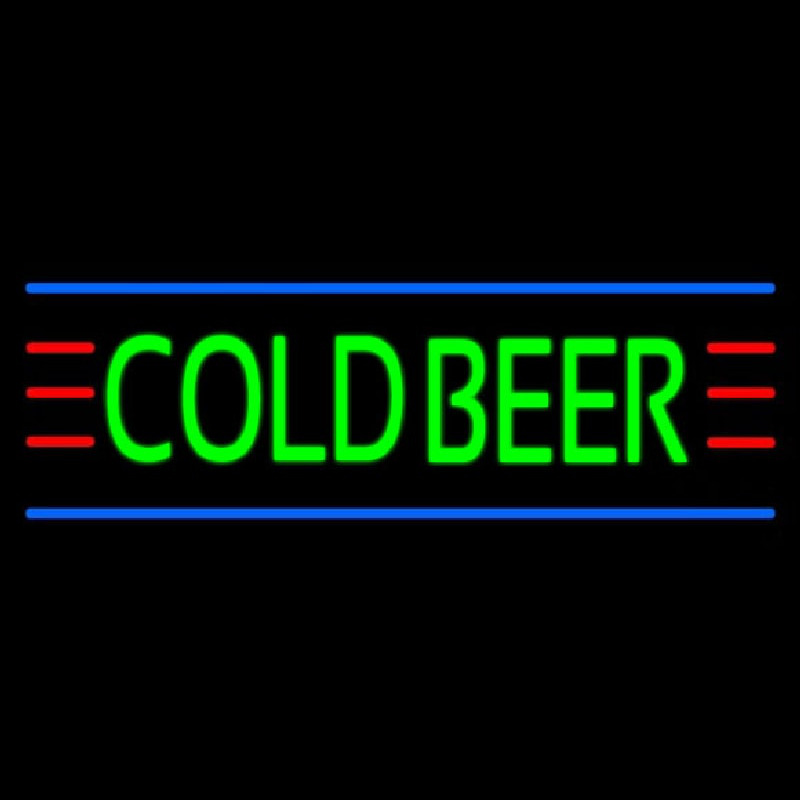 Cold Beer Neon Skilt