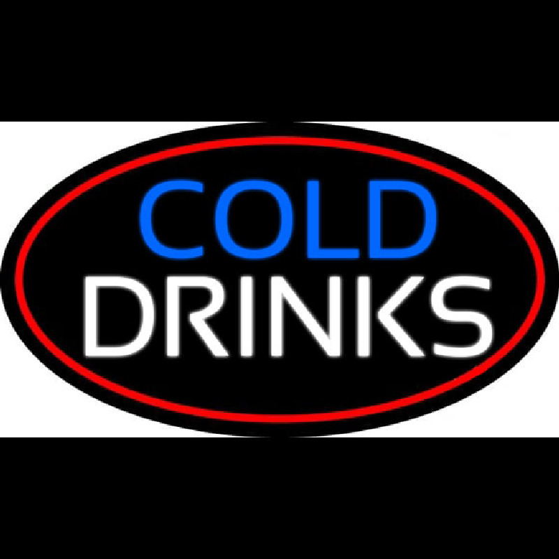 Cold Drinks Neon Skilt