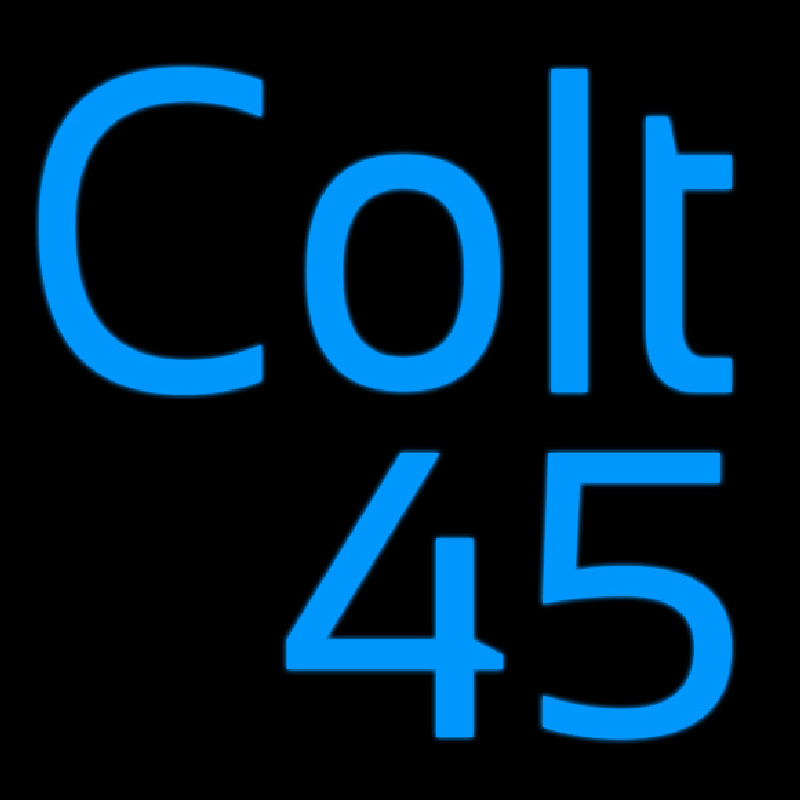 Colt 45 Beer Sign Neon Skilt