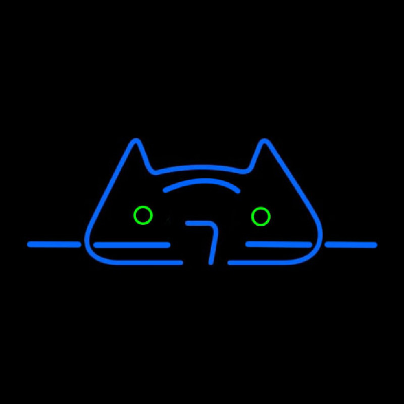 Cool Cat Neon Skilt