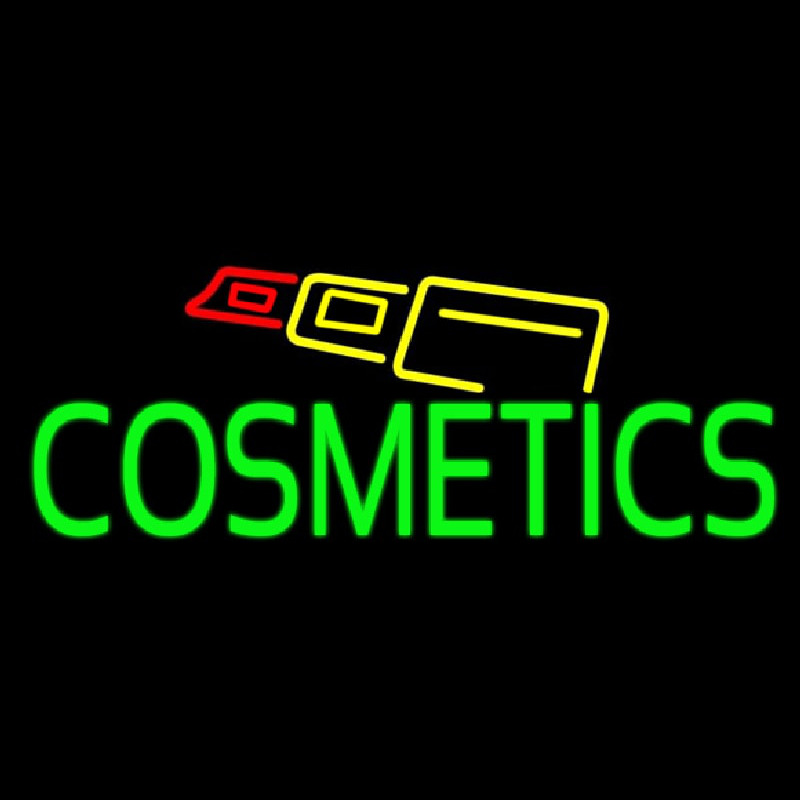 Cosmetics Neon Skilt