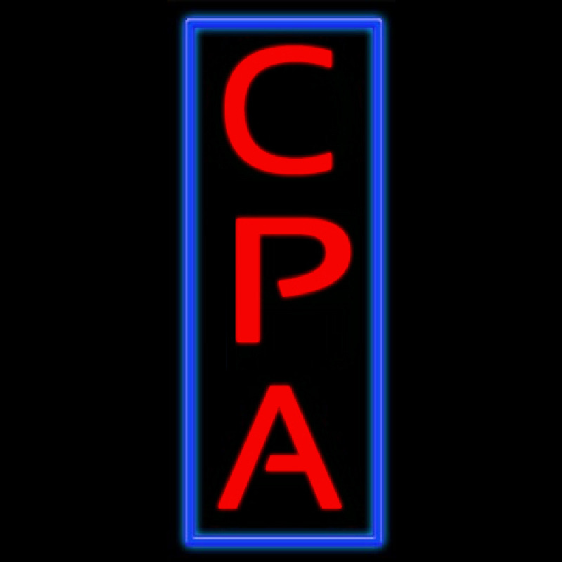 Cpa Neon Skilt