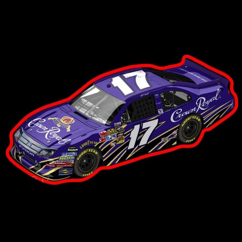 Crown Royal NASCAR Neon Skilt