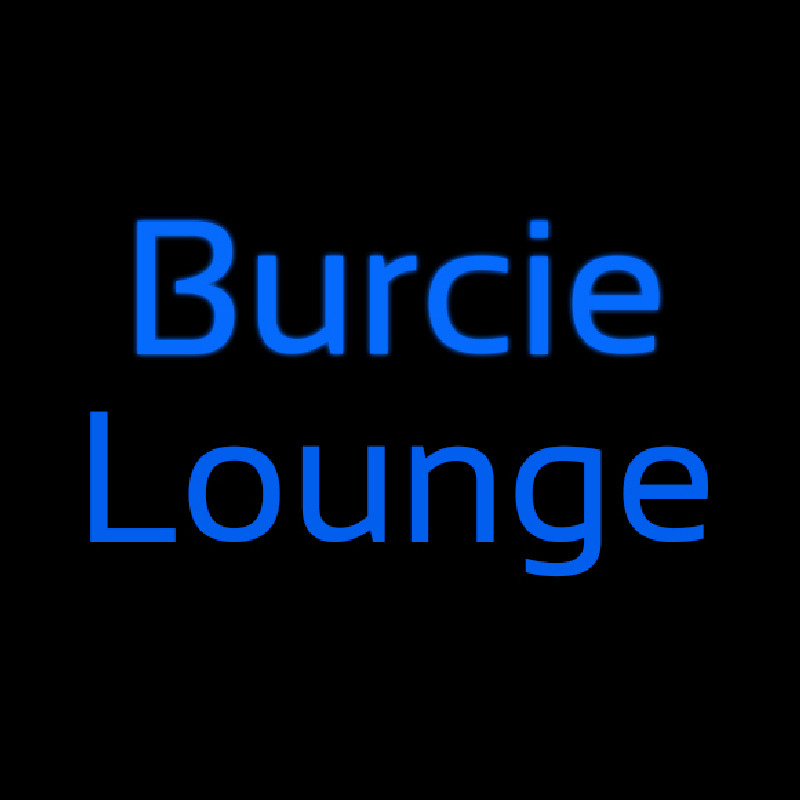 Custom Burcie Lounge Neon Skilt