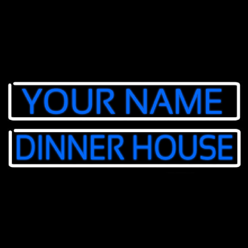 Custom Dinner House Neon Skilt