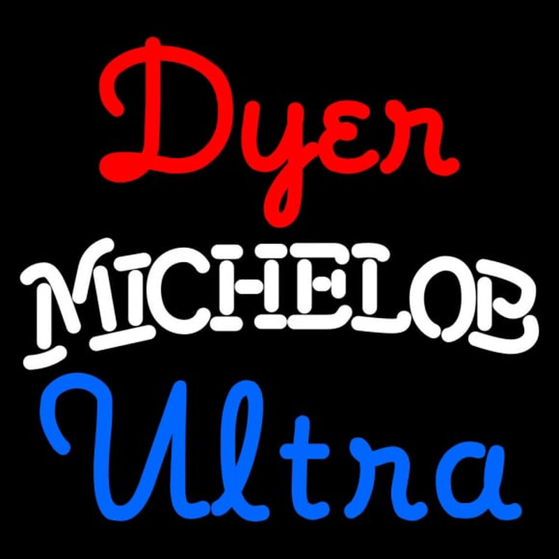 Custom Dyer Michelob Ultra Neon Skilt