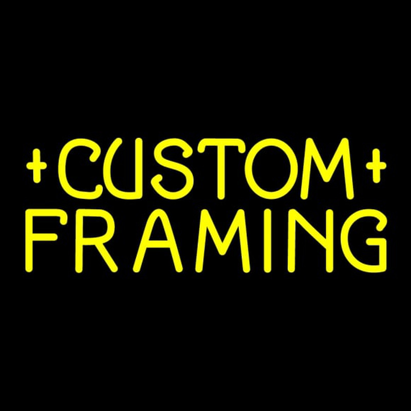 Custom Framing 1 Neon Skilt