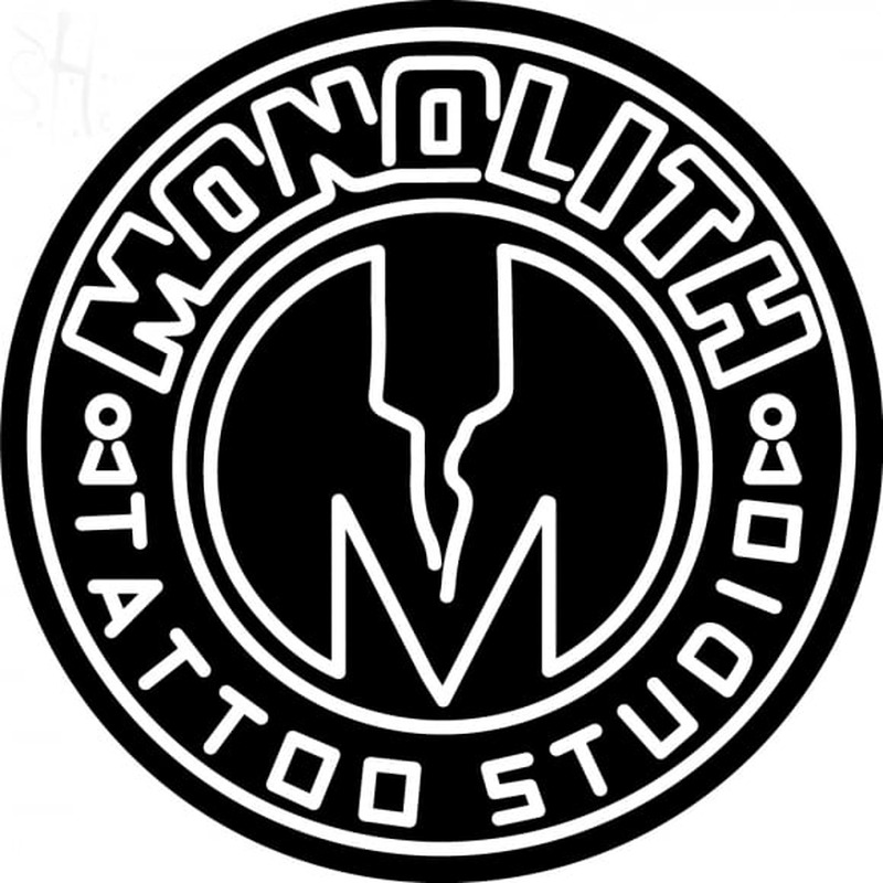 Custom Monolith Tattoo Studio Logo 1 Neon Skilt