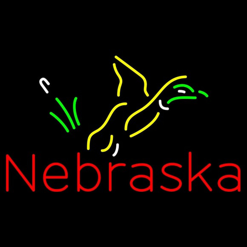 Custom Nebraska Pheasant Steve Neon Skilt