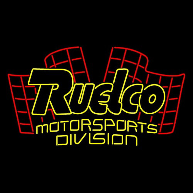 Custom Ruelco Motorsport Division Neon Skilt