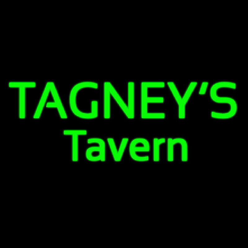 Custom Tagney Tavern 10 Neon Skilt