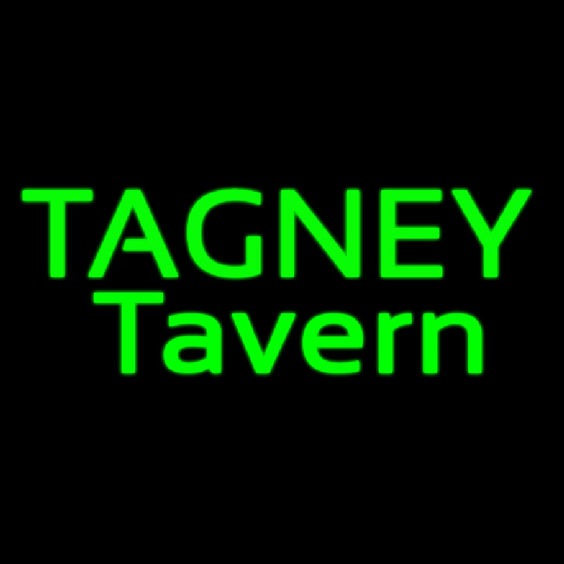 Custom Tagney Tavern 3 Neon Skilt