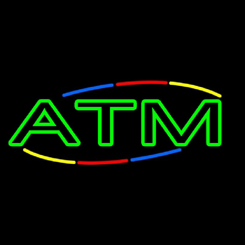 Deco Style Atm Neon Skilt