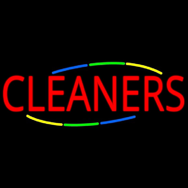 Deco Style Cleaners Neon Skilt