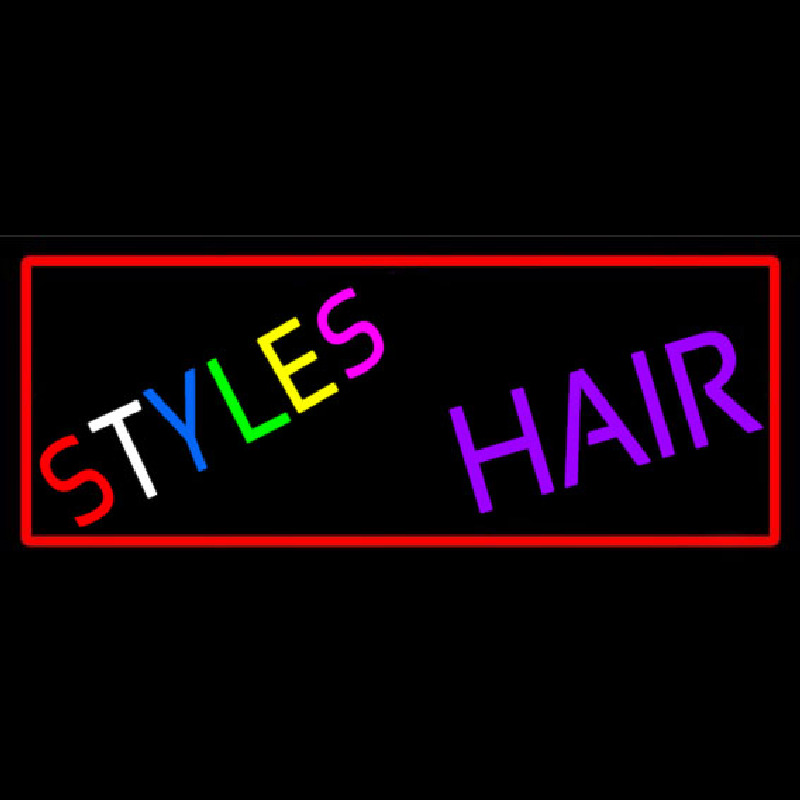 Deco Styles Hair Neon Skilt