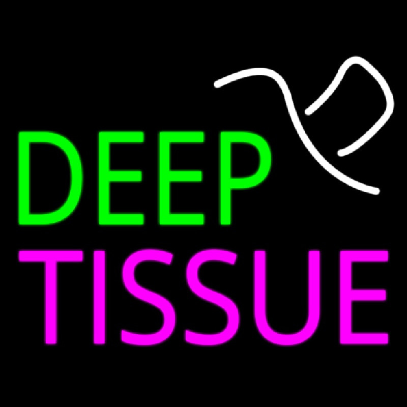 Deep Tissue Neon Skilt