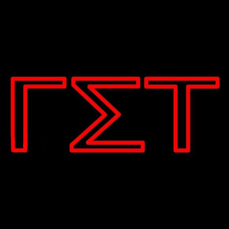 Delphic Fraternity Neon Skilt