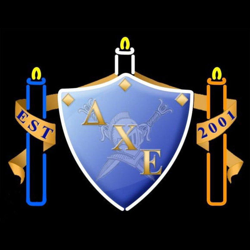 Delta Chi Epsilon Logo Neon Skilt
