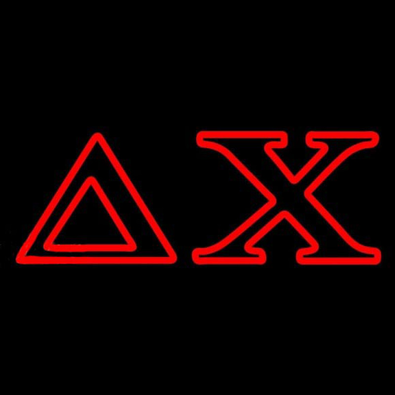Delta Chi Neon Skilt