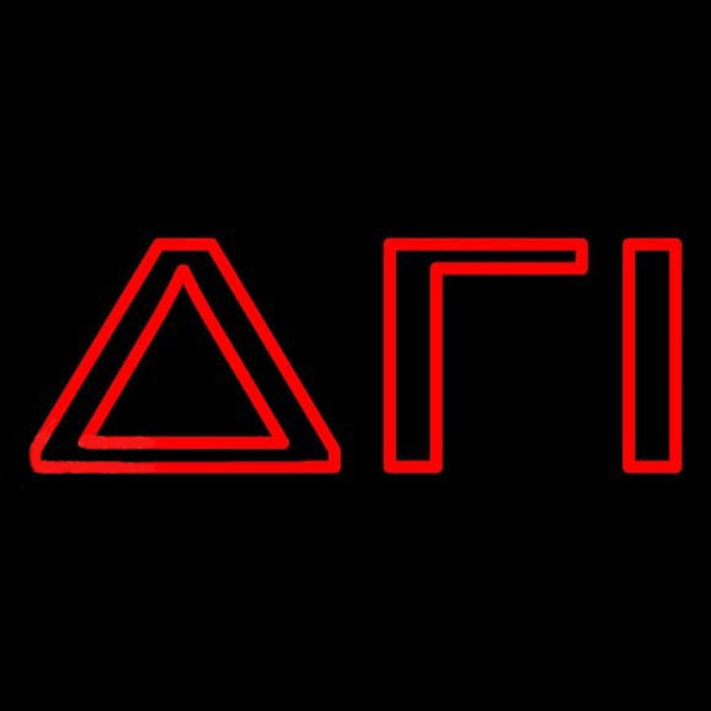 Delta Gamma Iota Neon Skilt