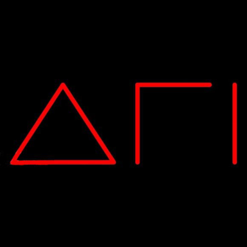 Delta Gamma Iota Neon Skilt