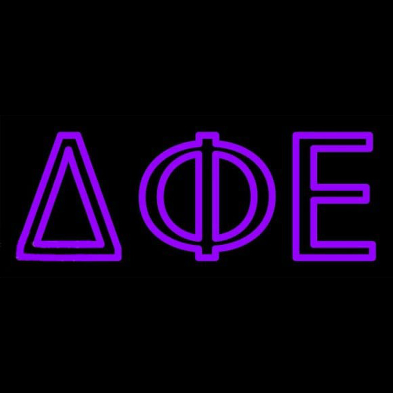 Delta Phi Epsilon Neon Skilt