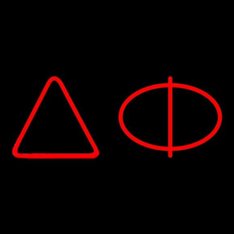 Delta Phi Neon Skilt