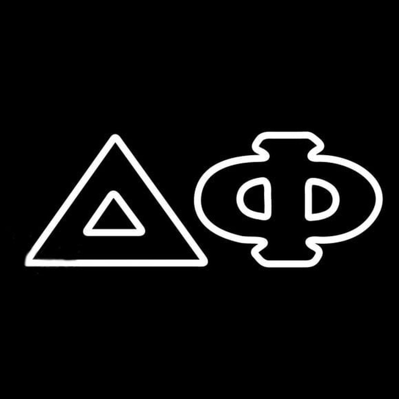 Delta Phi Neon Skilt