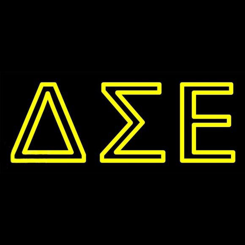 Delta Sigma Epsilon Neon Skilt