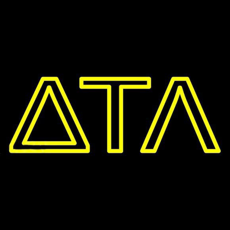 Delta Tau Lambda Neon Skilt