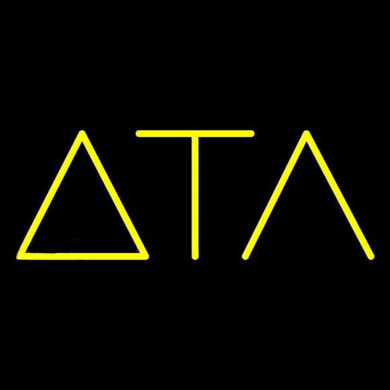 Delta Tau Lambda Neon Skilt