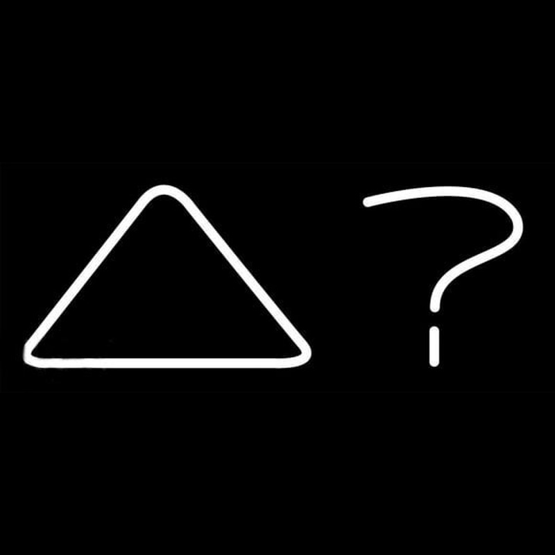 Delta What Neon Skilt