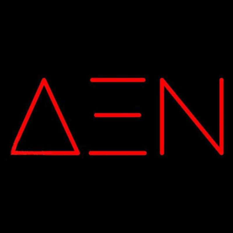 Delta Xi Nu Neon Skilt
