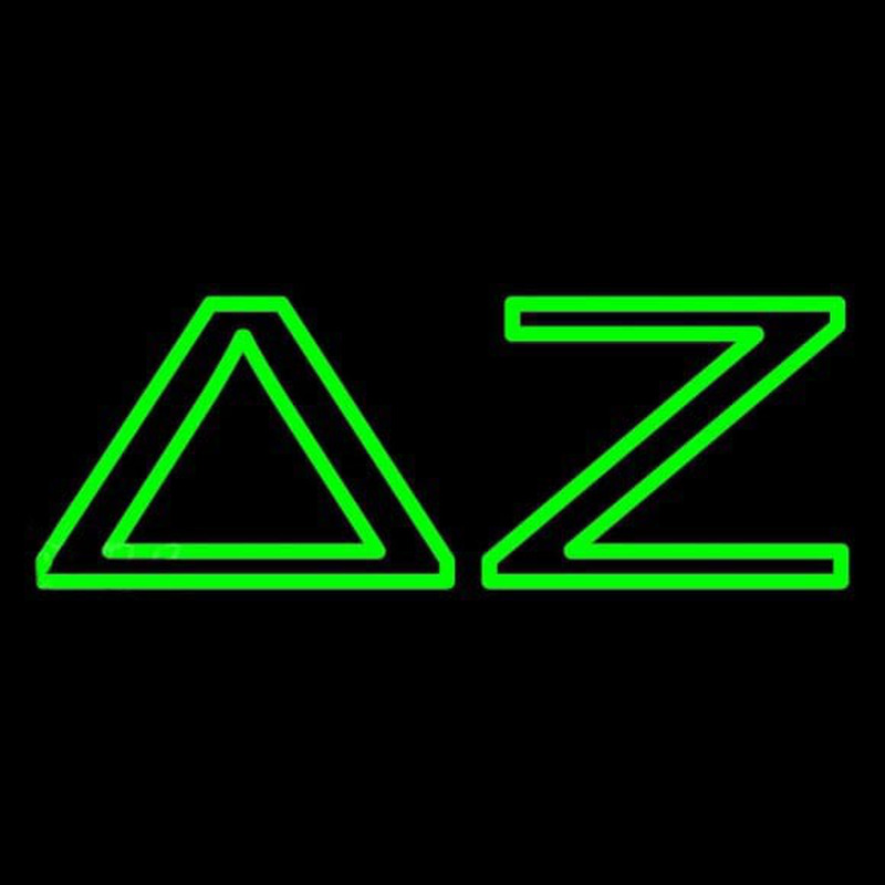 Delta Zeta Neon Skilt