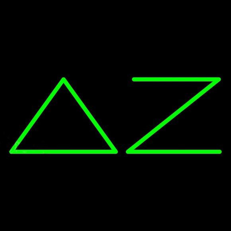 Delta Zeta Neon Skilt