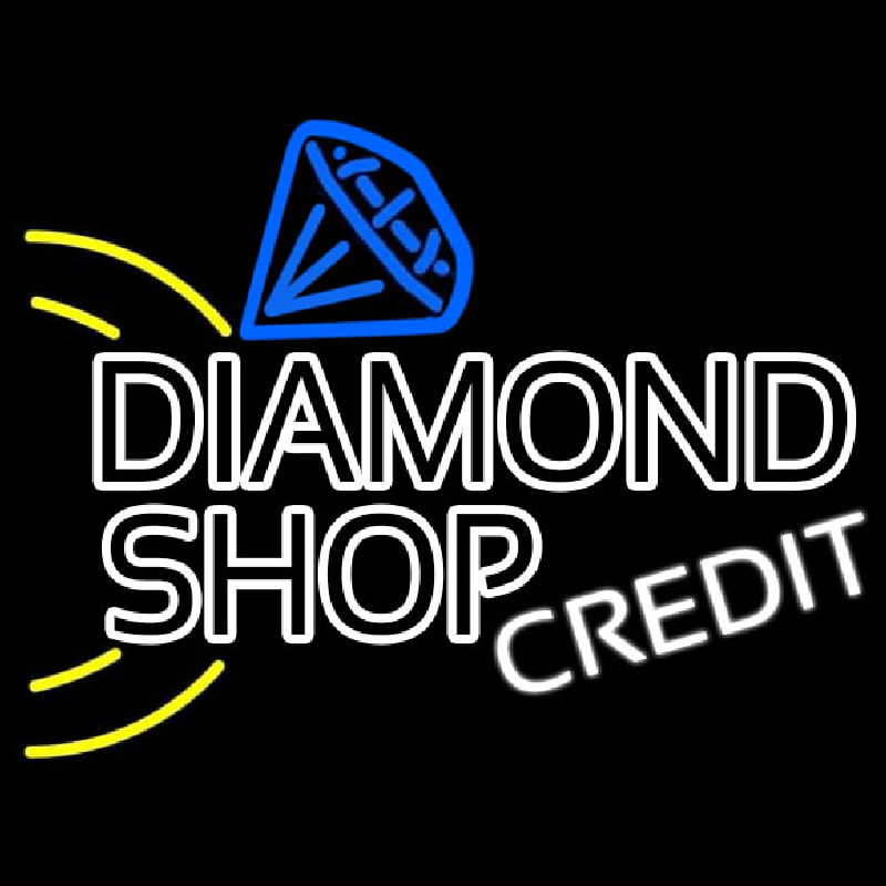 Diamond Shop Neon Skilt