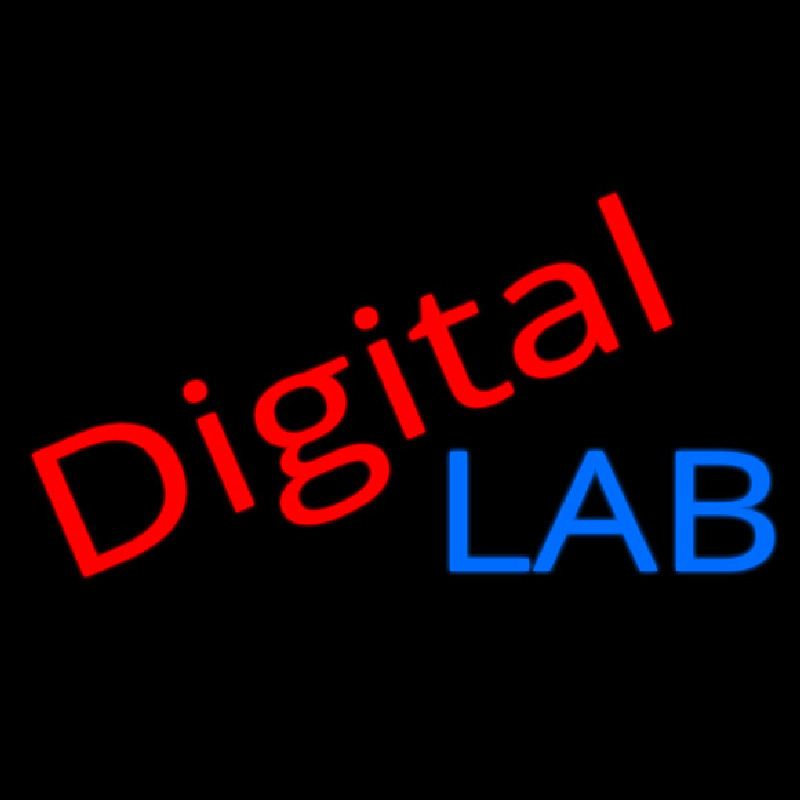 Digital Lab Neon Skilt