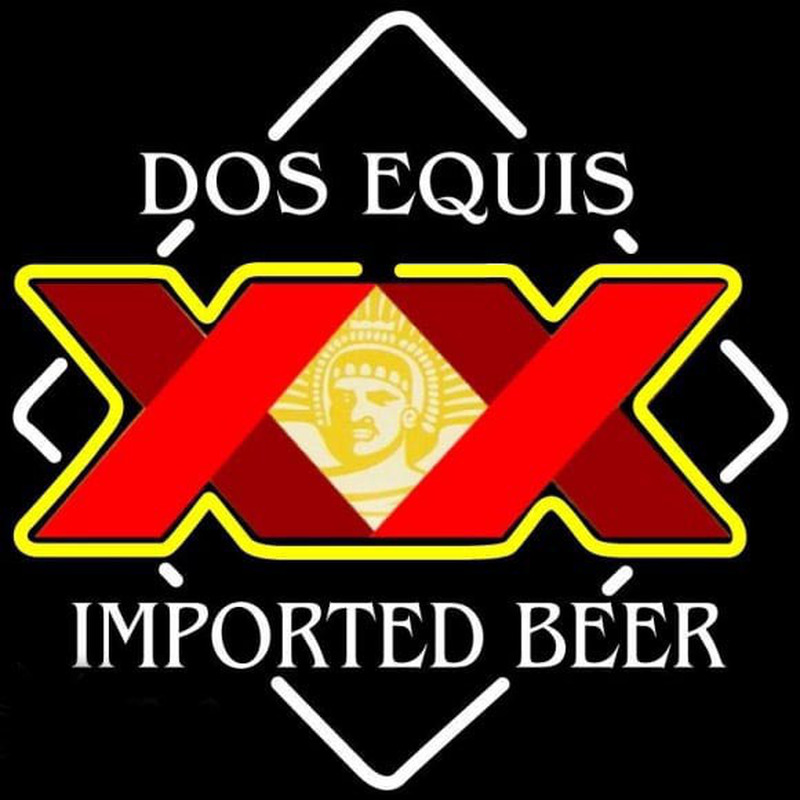 Dos Equis Beer Sign Neon Skilt