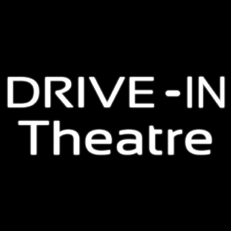Drive In Theatre Neon Skilt