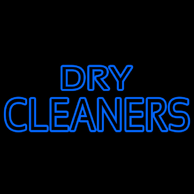 Dry Cleaners Neon Skilt