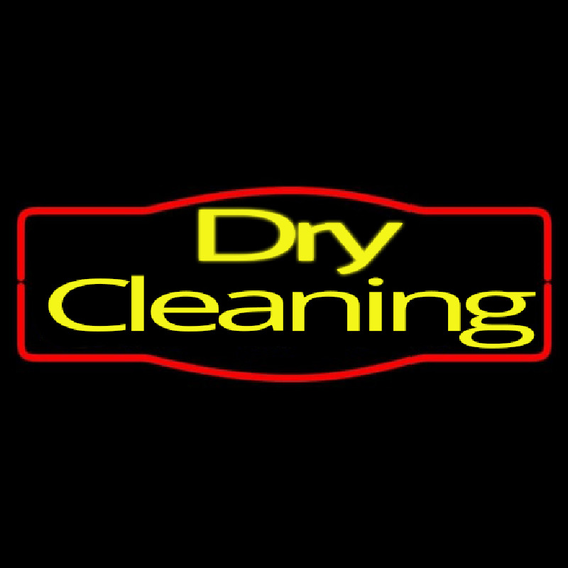 Dry Cleaning Neon Skilt