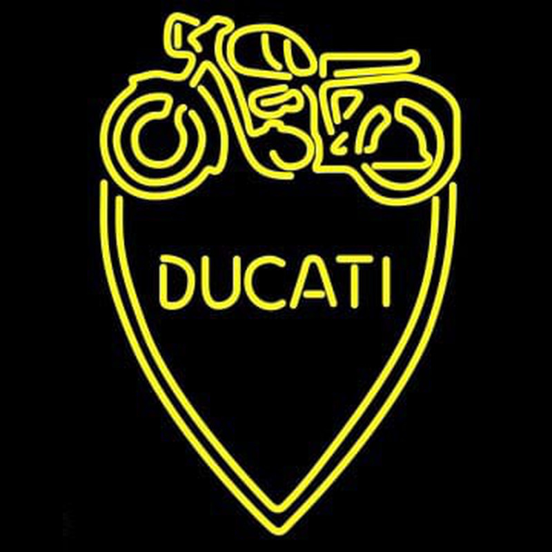 Ducati Meccanica Bllogna Neon Skilt