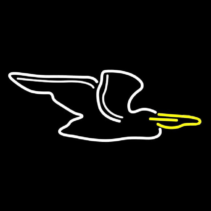 Duck Logo Neon Skilt